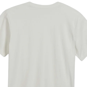 เสื้อยืดคอตตอนรีไซเคิลสำหรับผู้ชาย สีขาว เป็นมิตรกับสิ่งแวดล้อม คุณภาพพรีเมียม คอกลม แขนสั้น สวมใส่สบายๆ ใช้ได้ทุกวัน - Product Image 4