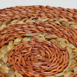 Artex Dong Thap Factory Eco-friendly Handmade Woven Vintage Luxury <b>Placemats</b> Home Decorative Color-mixed Items - Product Image 4