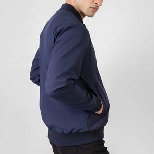 Chaqueta Bomber Ligera Unisex Cortavientos con Cremallera Completa y Cuello Redondo para Invierno, Estilo Casual y Urbano - Product Image 4