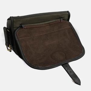 Pochette à cartouches en cuir véritable pour la chasse et le tir, avec panneaux en cuir, pour sacs à cartouches haut de gamme, 10x MOLLE, robuste - Product Image 6