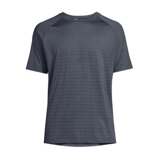 Camisetas de Gimnasio para Hombre de Secado Rápido, Corte Ajustado, Poliéster/Algodón - Ropa de Entrenamiento en Stock con MOQ Bajo - Product Image 1