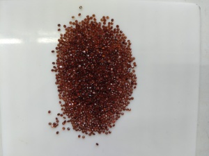 Granat rouge naturel 1,5 mm, taille brillant ronde, qualité supérieure, pierre précieuse en vrac pour la fabrication de bijoux - Product Image 5