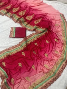 Ensemble 2 pièces ethnique pour femme, Kurti et Palazzo, brodé de sequins pakistanais, motif Paisley, taille mi-haute, pour soirée, vente en gros - Product Image 5