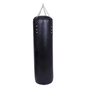 Sac de frappe de boxe confortable avec rembourrage en cuir et sable, suspendu, emballage intelligent, pour adultes - Product Image 1
