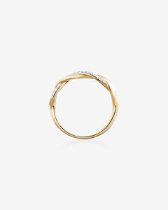 Anillo de Lujo BRILLIANT DIAMANT para Mujer, Oro Sólido de 14K, Diamante Cultivado en Laboratorio de 0.20 Ct, Corte Brillante, Bañado en Rodio, Certificado IGI - Product Image 3