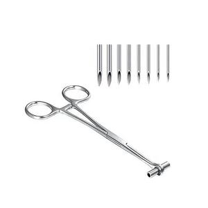 Pinzas Angulares Pennington de Alta Calidad MEDIGROW CE, Herramientas de Cirugía de Liposucción, Acero Inoxidable, Manuales, Certificación CE - Product Image 2