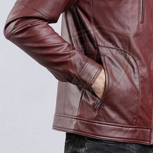 <b>Plus</b> <b>Size</b> Fashion Wear Men Leather <b>Jacket</b> Pakistan Made High Quality Men Leather Winter <b>Jacket</b> - Product Image 6