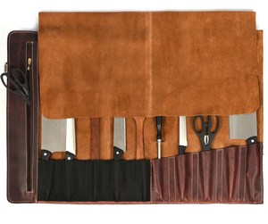 Premium Handmade Genuine Leather <b>Roll</b> Bag – Vintage Travel & <b>Tool</b> Carry Case with Adjustable Strap - Product Image 2