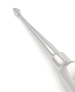 เครื่องมือถอนฟันแบบปลายตรง Bernard Root Tip Elevator ขนาด 4 มม. ยาว 15.5 ซม. แบบ Bayonet Syndesmotome ด้ามจับกลวง ผลิตจากเหล็กกล้าไร้สนิมสำหรับการผ่าตัด - Product Image 2