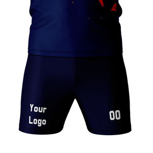 Ensemble maillot et short de football de qualité supérieure, sublimation, 100% polyester, respirant, séchage rapide, unisexe - Product Image 4