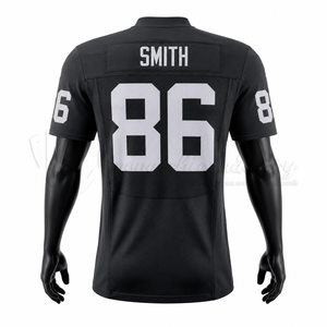 Jersey de fútbol americano sublimado personalizado a precio de fábrica, con malla bordada y cosida, para unisex. - Product Image 6