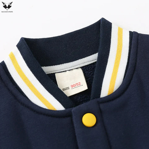 Chaqueta de Béisbol para Niños, Nueva Colección, Mangas en Contraste, Chaqueta Varsity Juvenil Ligera, Chaqueta Bomber Infantil para Primavera - Product Image 4