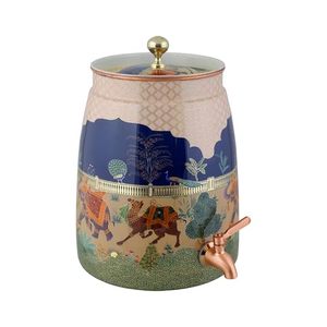 Distributeur d'eau en cuivre avec motif bohème et robinet en cuivre pour usage domestique - Product Image 2