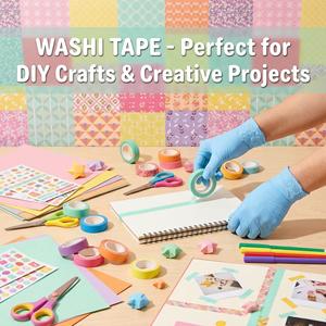 Ruban Washi Kpop <span class=keywords><strong>BTS</strong></span> <span class=keywords><strong>Blackpink</strong></span> Impression Personnalisée Idole Star Kawaii Style Coréen Ruban Washi Kpop Ruban Personnalisé - Product Image 3