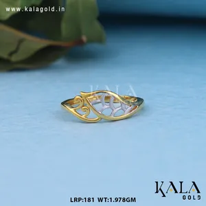 แหวนทองคำแท้ 22K ดีไซน์ทันสมัย น้ำหนักเบา เหมาะสำหรับงานแต่งงาน งานหมั้น งานเลี้ยง งานออฟฟิศ  มีหลายขนาด สำหรับโอกาสพิเศษ เช่น วันครบรอบ - Product Image 3