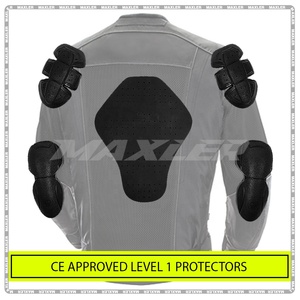 Customized CE Approved Motorcycle Corduroy Waterproof Stand Collar <b>Jacket</b> for Men with Front Design <b>Racing</b> Wear - Product Image 4