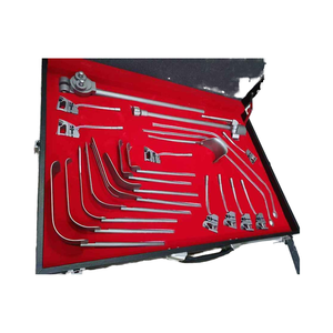 Juego de instrumentos quirúrgicos ortopédicos de acero Omni Tract, Clase I, retractor de marco en forma de hueso de gallina, retractor montado en mesa de operaciones, manual - Product Image 1