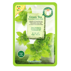 มาส์กหน้า 3 มิติ BEAUUGREEN K-Beauty บำรุงผิวกระชับ ชุ่มชื้น คอลลาเจน ไฮยาลูรอน ช่วยให้ผิวกระจ่างใส บำรุงผิวขาวใส วิตามินซี - Product Image 3