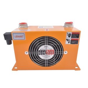 60L/min 38W 12V Hydraulic Air Cooler Air Cooled Oil Radiator AH0608T CA for High Efficiency Air Cooling - Product Image 2