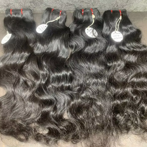 Extensiones de Cabello Remy Rizado del Sur de la India de 28-30 Pulgadas, Cabello Virgen de Longitud Corta, Tipo de Tejido para Peluca, Sin Procesamiento Químico - Product Image 3