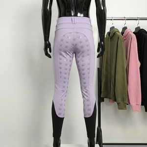 Horse Riding Pants for women Equestrian Breeches Custom Design Printing <b>Pattern</b> Full Silicone Seat Riding <b>Tights</b> - Product Image 3