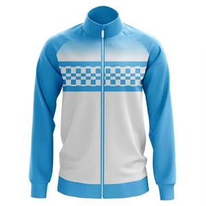 เสื้อโค้ชระดับมหาวิทยาลัย พิมพ์ลายแบบซับลิเมชั่น เสื้อฟุตบอลแขนยาว ชุดกีฬา ระบายเหงื่อได้ดี ชุดยูนิฟอร์มสโมสรฟุตบอล - Product Image 5