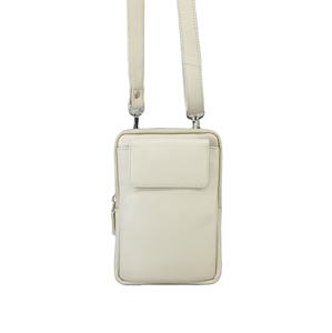Sac bandoulière en cuir avec poche zippée pour téléphone portable, sac à main élégant pour femme, portefeuille de téléphone, populaire, design élégant, vente en gros Inde - Product Image 1