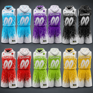 Custom Match Day Flag Football Jersey Hooded Sleeveless Lightweight Breathable Sublimated Team Game Shirt Adult Unisex - Product Image 2