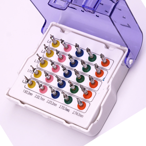 Kit dentaire conique en gros 27 pièces pour chirurgie implantaire, expansion osseuse, osseodensification et contrôle guidé de la profondeur de perçage - Product Image 4