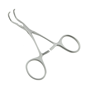 Abrazaderas vasculares pediátricas manuales de acero inoxidable alemán de 105mm, juego de instrumentos de sujeción duraderos para vasos, base de instrumentos quirúrgicos - Product Image 1