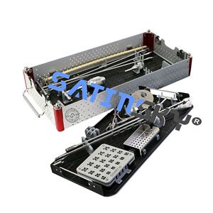 Caja de esterilización de tornillo óseo de bloqueo de compresión multieje Universal de alta calidad, conjunto de instrumentos quirúrgicos ortopédicos de acero inoxidable - Product Image 3