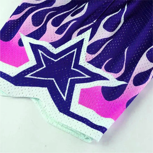 Shorts de sport en tissu mesh de haute qualité, shorts de basket-ball en polyester sublimé avec poche, shorts personnalisés pour hommes OEM - Product Image 5