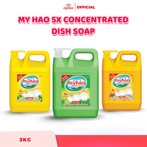 My Hao 5X Eco-Friendly Gel Disposable Dishwashing <b>Liquid</b> 15-30% Active Ingredients Powerful Deep Cleaning Long Lasting Kitchen - Product Image 1
