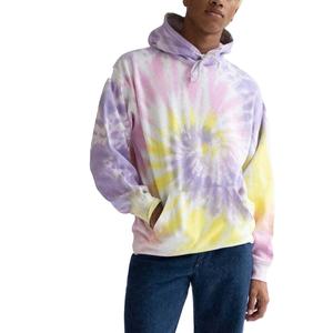 Basics algodón mezclado Tie Dye sudaderas con capucha de fabricación al por mayor pulóver peso pesado personalizado térmico hombres Tie Dye sudaderas con capucha - Product Image 1