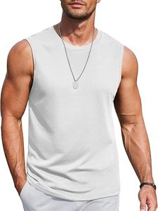 Custom Logo <b>Men</b> <b>Cropped</b> Tank <b>Top</b> 100% Cotton V-neck Hip Hop Style Manufacturer Wholesale Gym Fitness Sleeveless Sportswear - Product Image 4