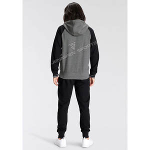 Conjunto Deportivo de Dos Piezas para Hombre con Logotipo Personalizado, Ropa Deportiva para Entrenamiento y Jogging, Diseño Sólido, 100% Algodón, Secado Rápido - Product Image 4