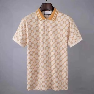 Chemises polo pour hommes en coton biologique 100% avec logo brodé, t-shirt piqué doux d'été, vêtements décontractés respirants de haute qualité - Product Image 3
