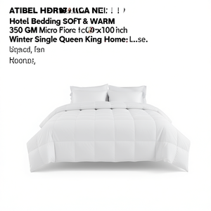 Edredón de Microfibra Suave y Cálido para Hotel, 350 GSM, 90x100 Pulgadas, para Invierno, Individual, Queen, King, Uso Doméstico - Product Image 2