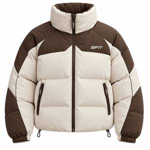 Doudoune Homme Femme Hiver Extérieur Chaude Isolée Légère Réversible Coupe-Vent Respirante à Capuche - Product Image 1