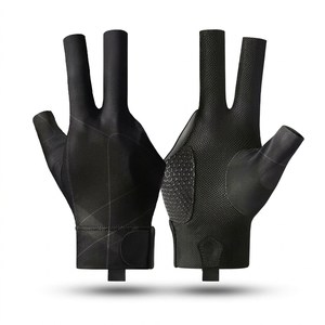 Guantes de Billar al por Mayor para Mano Izquierda y Derecha, Transpirables, de Alta Calidad, Personalizados, de Tres Dedos, para Snooker - Product Image 3