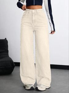 Jeans de Mezclilla para Mujer, Estilo Casual, Corte Bootcut, Desgastados, Lavado Claro, Corte Regular, para Uso Diario - Product Image 6