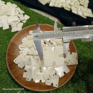 Tarjeta de hueso de búfalo de alta calidad y alta demanda, lámpara de lujo ecológica, decoración navideña a bajo precio de Muawiyah Handicraft - Product Image 4