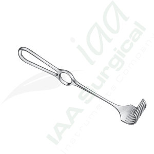 Écarteur chirurgical Korte 24 cm, manuel, en acier inoxydable, instrument de chirurgie générale, classe I, pour hôpital et clinique - Product Image 4