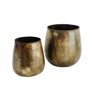 Jardinières Ovales Antique Rustique Décor À La Maison Jardin Utilisé Table Top Patine Fleur Jardinières Meilleure Vente - Product Image 1