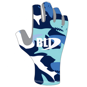 Gants de pêche demi-doigt personnalisés, impression par Sublimation avec impression en silicone pour hommes et femmes, haute qualité, prix de gros - Product Image 5
