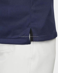 เสื้อเทนนิสของผู้ชายเสื้อโปโลแขนสั้นผ้าฝ้ายโพลีเอสเตอร์ลำลองพิมพ์ลายดีไซน์ป้องกันริ้วรอยขนาด XL กอล์ฟกำหนดเองได้ - Product Image 5