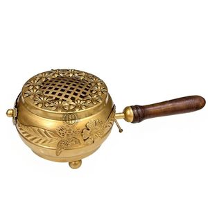 Quemador de Incienso Metálico de Diseño Vintage para Incienso, Meditación y Decoración de Sala de Estar, Oración y Aromaterapia - Product Image 1