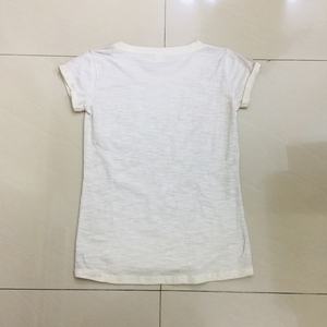 OEM Vintage 100% algodón señoras de talla grande camiseta de golf logotipo personalizado Casual Streetwear Cool Dyeing Puff estampado lentejuelas Jersey corto - Product Image 6