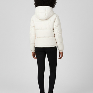 Wholesale High Quality North Puffer Jacket Women Fashion Clothing Stand Collar Embroidery Logo Zipper Hood <b>Bubble</b> Winter Coat - Product Image 6