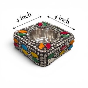Best Selling FAIZA CRAFT FC-7492 Arabic Bakhoor <b>Burner</b> All-in-One Sandalwood Acacia Wood Rose Scent Customizable Religious Use - Product Image 2